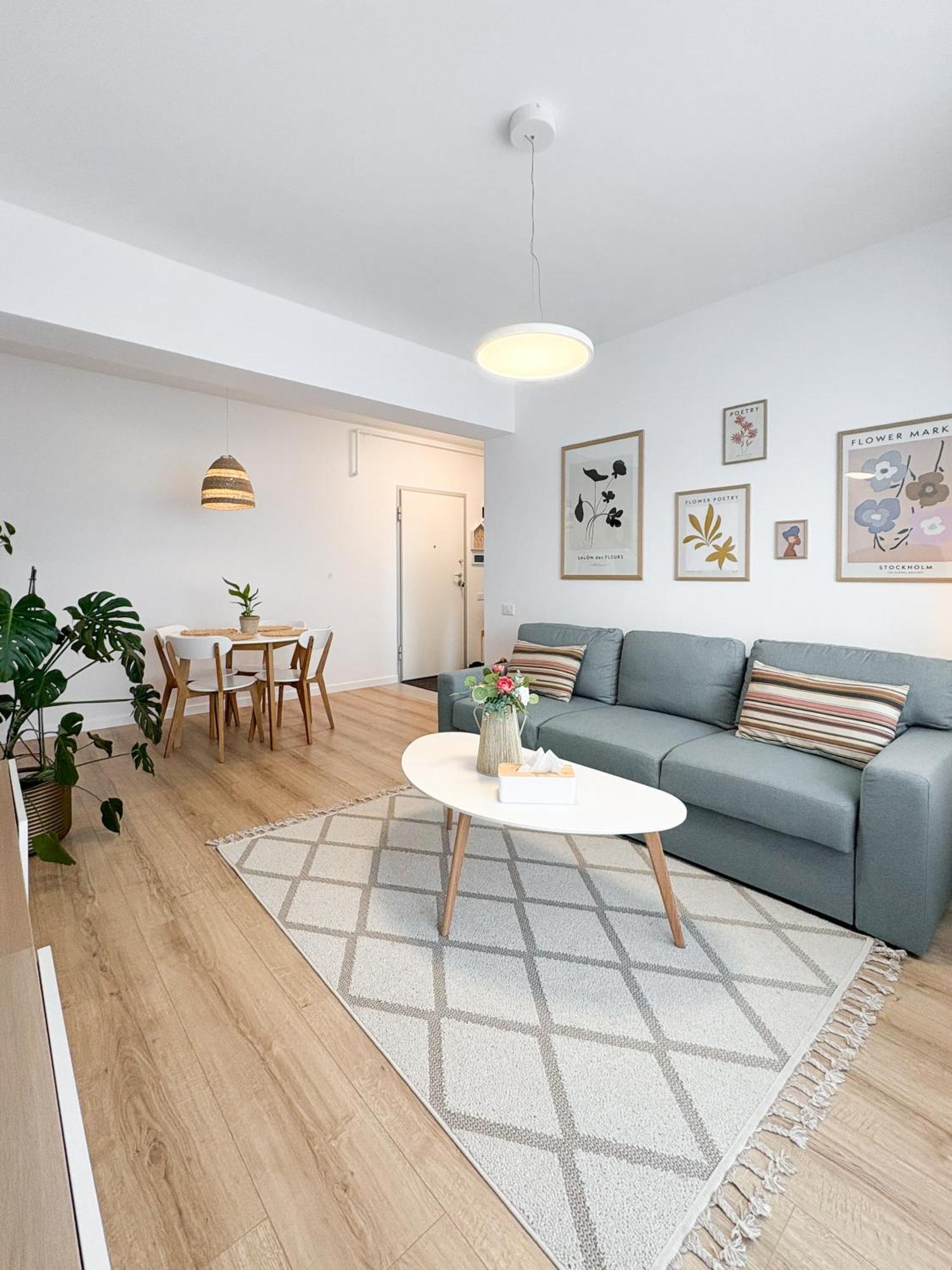 The Cozy Flat - Modern, New, 2 Rooms Apartment, Parking Букурещ Екстериор снимка